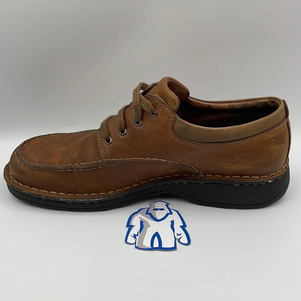 Clarks Brown Leather Oxfords Men’s Sz 11‎